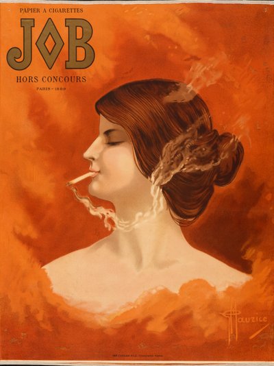 JOB Cigarette Paper — Hors Competition Paris 1889, ca. 1905 by G. Maurice