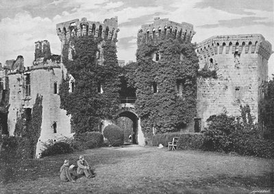 Raglan Castle: The Gateway by G. W. Wilson and Company