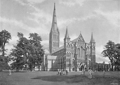 Salisbury Cathedral: West Front by G. W. Wilson and Company