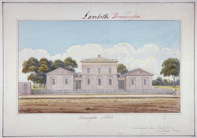 Kennington Schools, Camberwell New Road, Lambeth, London by G Yates