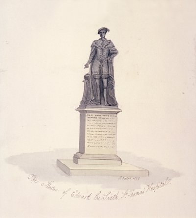 Statue of Edward VI in St Thomas
