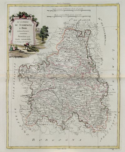 Governances of Champagne and Brie by G. Zuliani