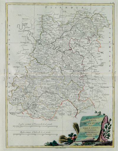 Governances of the Ile de France and Orleans by G. Zuliani