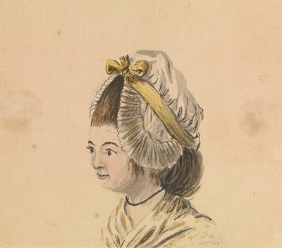 Head of a woman in a frilled cap, c.1774 by Gabriel Bray