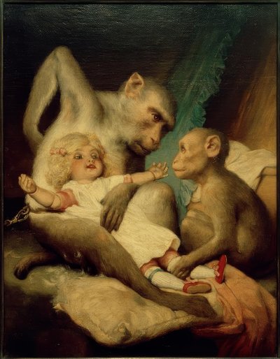 Anthropological Lesson by Gabriel Cornelius Ritter von Max