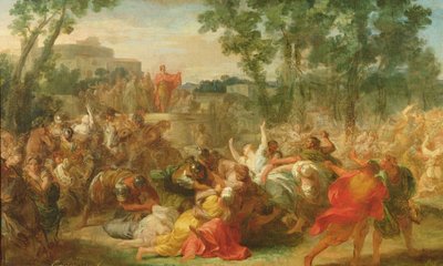 Study for Rape of the Sabines by Gabriel Francois Doyen