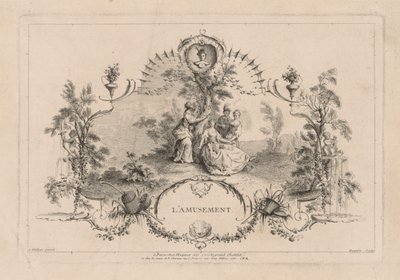 Amusement, Arabesque by Gabriel Huquier