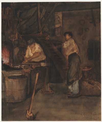 Study for The Blacksmith