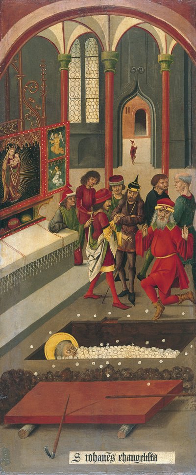 The Miracle of the Host at the Tomb of Saint John by Gabriel Mälesskircher