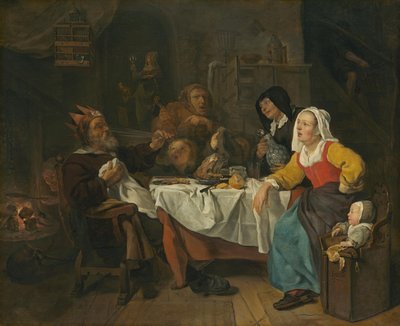 The King Drinks by Gabriel Metsu