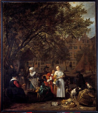 The Herb Walk of Amsterdam by Gabriel Metsu