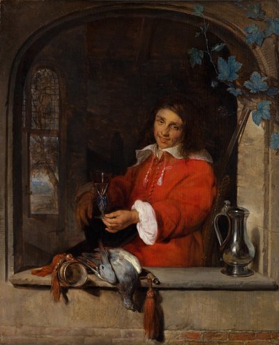 The Huntsman by Gabriel Metsu