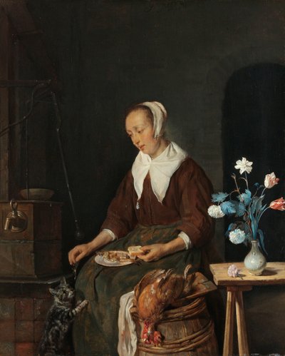 Woman Eating, Known as 
