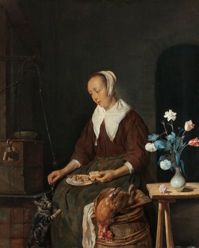 Woman Eating, Known as 