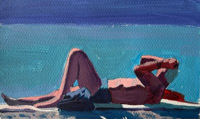 Nap By The Sea by Gabriel Palma