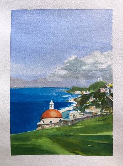 Puerto Rico and its Sea, 2023 by Gabriel Palma