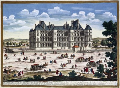 Chateau de Madrid in the Surroundings of Paris, by Perelle by Gabriel Perelle