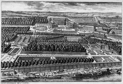 General View of St Cloud (the Castle and the Gardens of Le Nôtre) - by Perelle, Late 17th Century by Gabriel Perelle