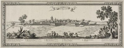 Landrecy in Hainaut, 1631 by Gabriel Perelle