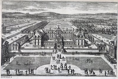 Parc Monceau: general view by Perelle, late 17th century by Gabriel Perelle