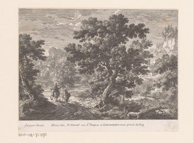 Flight into Egypt by Gabriel Perelle