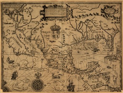 New and Accurate Map of the Lands and Kingdoms of California, New Spain, Mexico, and Peru by Gabriel Tatton
