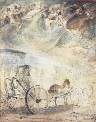 The Regatta by Gabriel de Saint Aubin