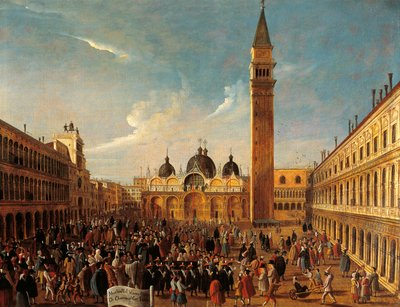 Last Day of Carnival on San Marco Square, Close-up by Gabriele Bella