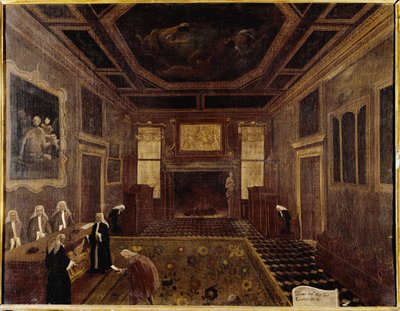 The Hall of the Council of Ten at the Doge