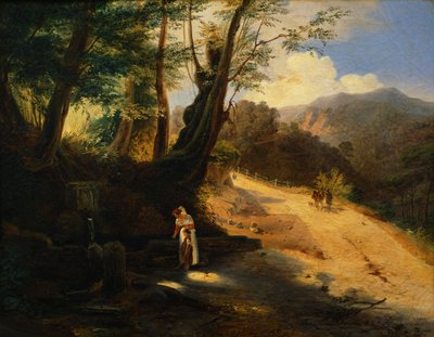 The Fountain in the Woods by Gabriele Smargiassi