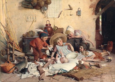 The Little Mom by Gaetano Chierici