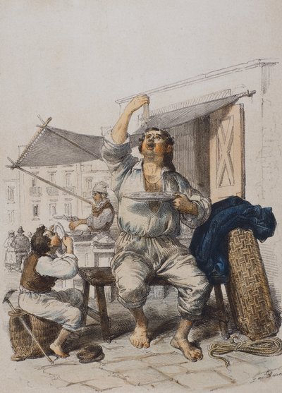 Mangia Maccaroni (Eaters of Pasta) by Gaetano Dura