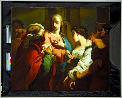 Christ and the Woman Taken in Adultery by Gaetano Gandolfi