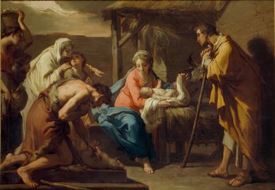 The Adoration of the Shepherds by Gaetano Gandolfi