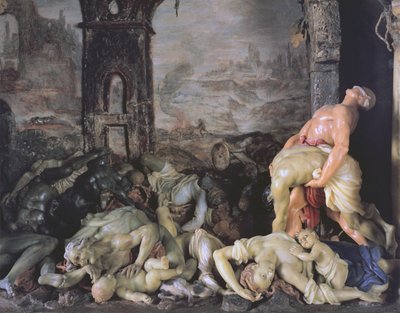 The Plague (detail) by Gaetano Giulio Zumbo