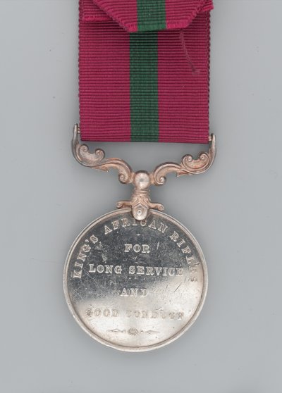 Long Service and Good Conduct Medal, Regimental Sergeant Major Hassan Jabir, The King