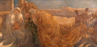 Adoration of the Magi by Gaetano Previati