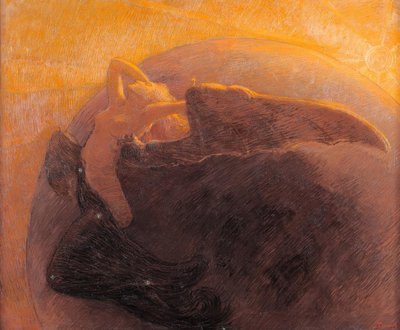 The Day Awakens the Night by Gaetano Previati