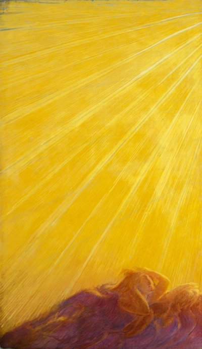 Fall of Angels (detail) by Gaetano Previati