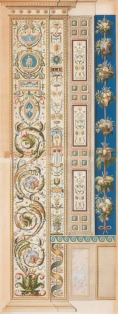 Pilaster Loggia IX (Decoration) by Gaetano Savorelli