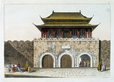 Gate of the Imperial Palace of Beijing (the Forbidden City) - from 