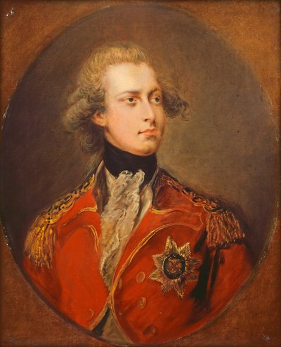 George IV as Prince of Wales by Gainsborough Dupont
