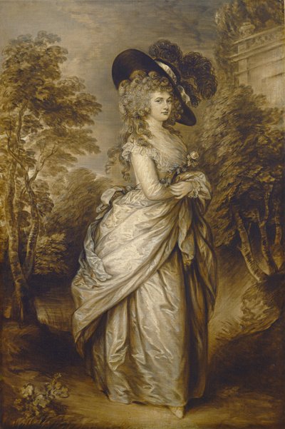 Georgiana, Duchess of Devonshire, c. 1787-1796 by Gainsborough Dupont