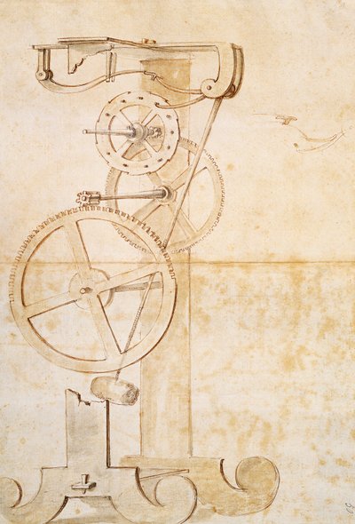 Drawing of Galileo