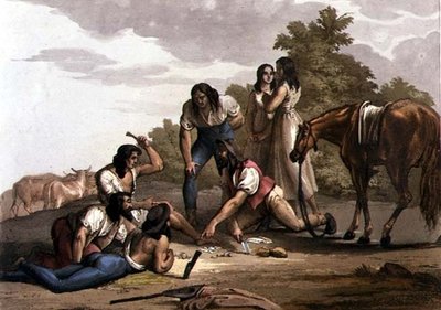 Spanish Shepherds of Paraguay by Gallo Gallina