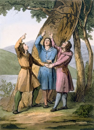 Switzerland: The three leaders of the Helvetian Confederation by Gallo Gallina