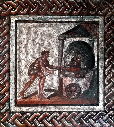 Bread Making Scene by Gallo Roman