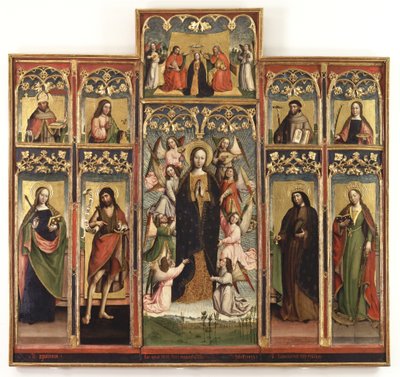 Polyptych of the Assumption of the Virgin by Gandolfino da Roreto