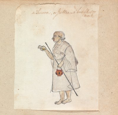 A Lewsa of Jettee - A Kind of Hindu Monk by Gangaram Chintaman Tambat