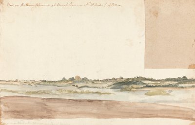 View on the River Klimara at Dewal Gaunm by Gangaram Chintaman Tambat